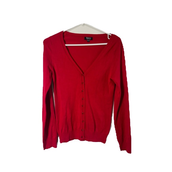BLANCO TRICOT RED CARDIGAN IN SIZE XS - Picture 3 of 7